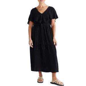 New Women’s Brave And True Long Way Home Dress 100% Linen Size XS